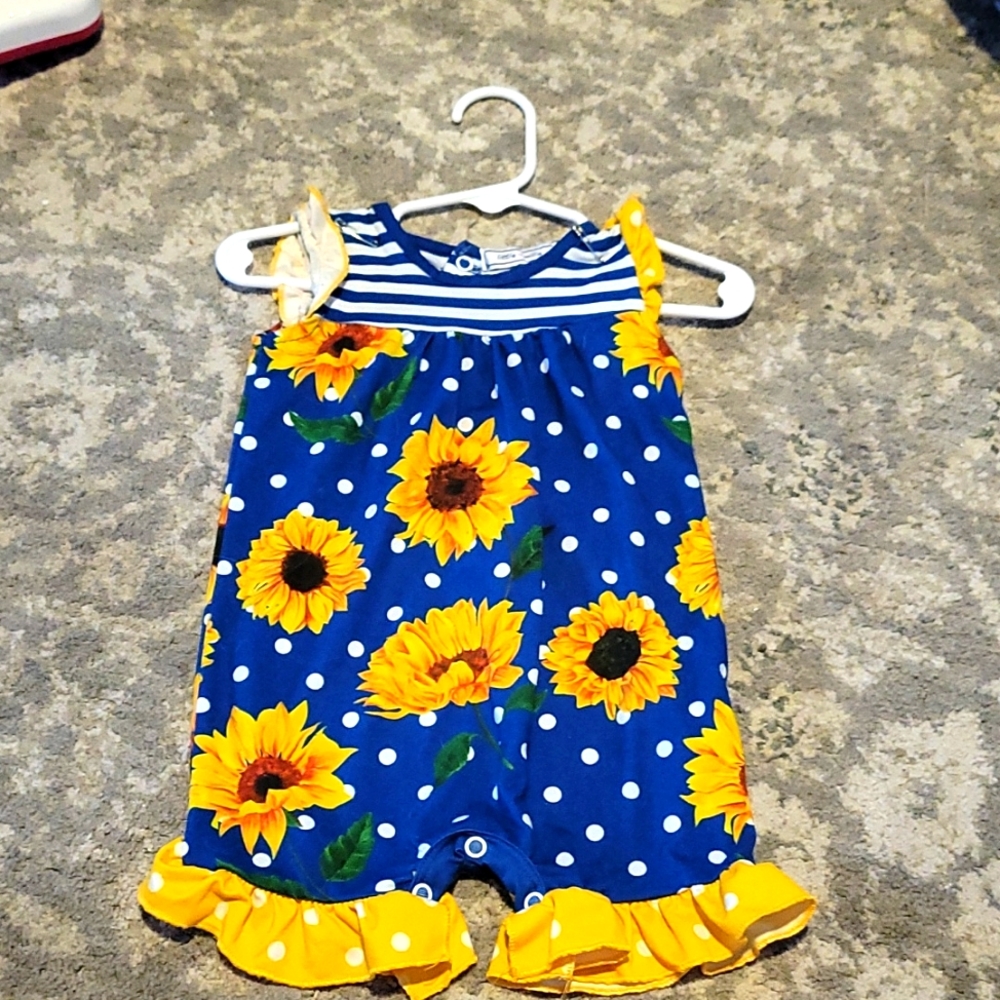 Polkadot Sunflower jumper